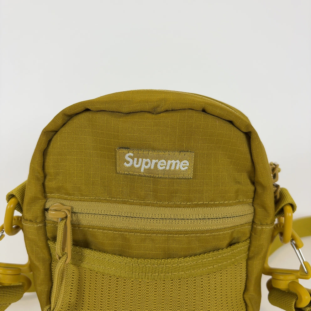 Supreme Yellow Nylon Side Bag