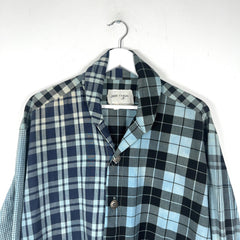 Greg Lauren Hybrid Patch Flannel Shirt