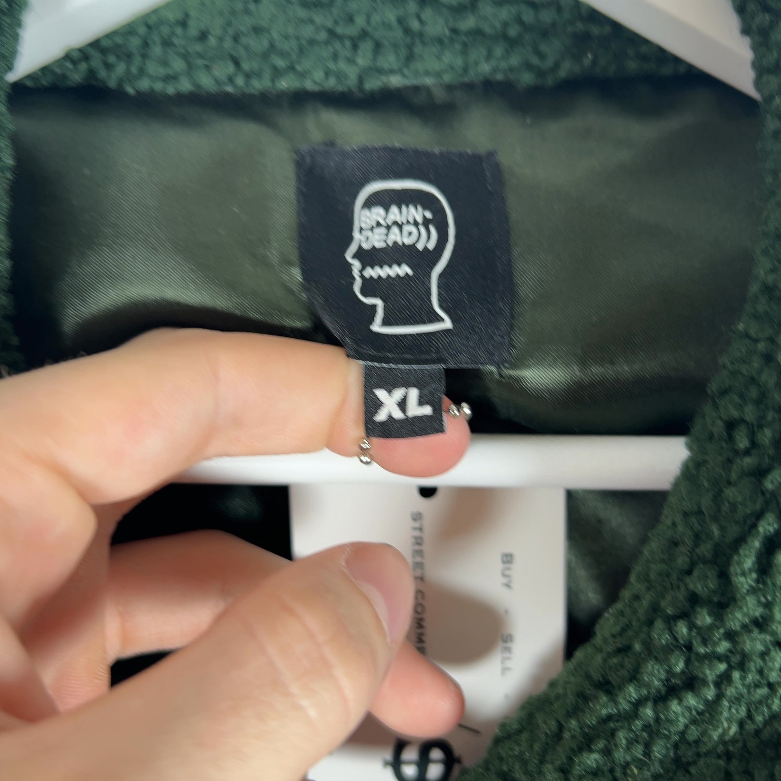 Brain Dead Corduroy Zip-Up Jacket