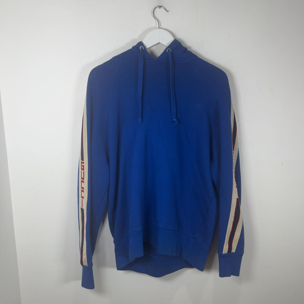 Gucci Logo Stripe Sleeve Hoodie