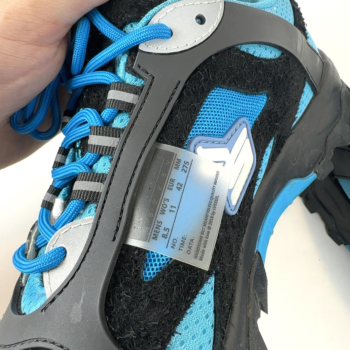 Sicko x Vessel Nitrous Blue 'Born From Pain' Hiking Sneakers