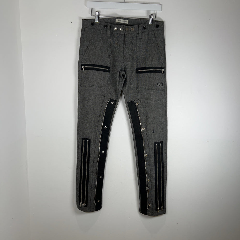 Undercover AW08 Wool Multi-Zipper Pants
