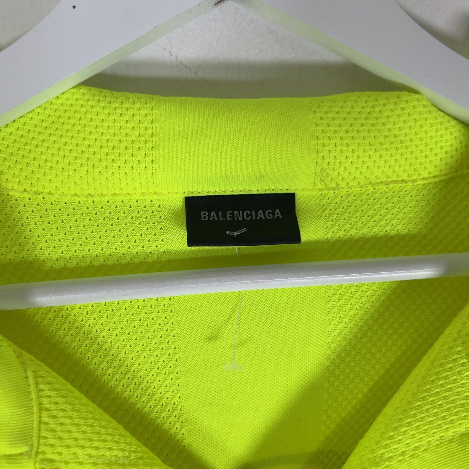 Balenciaga Unity Flame Button-Up Jersey Shirt