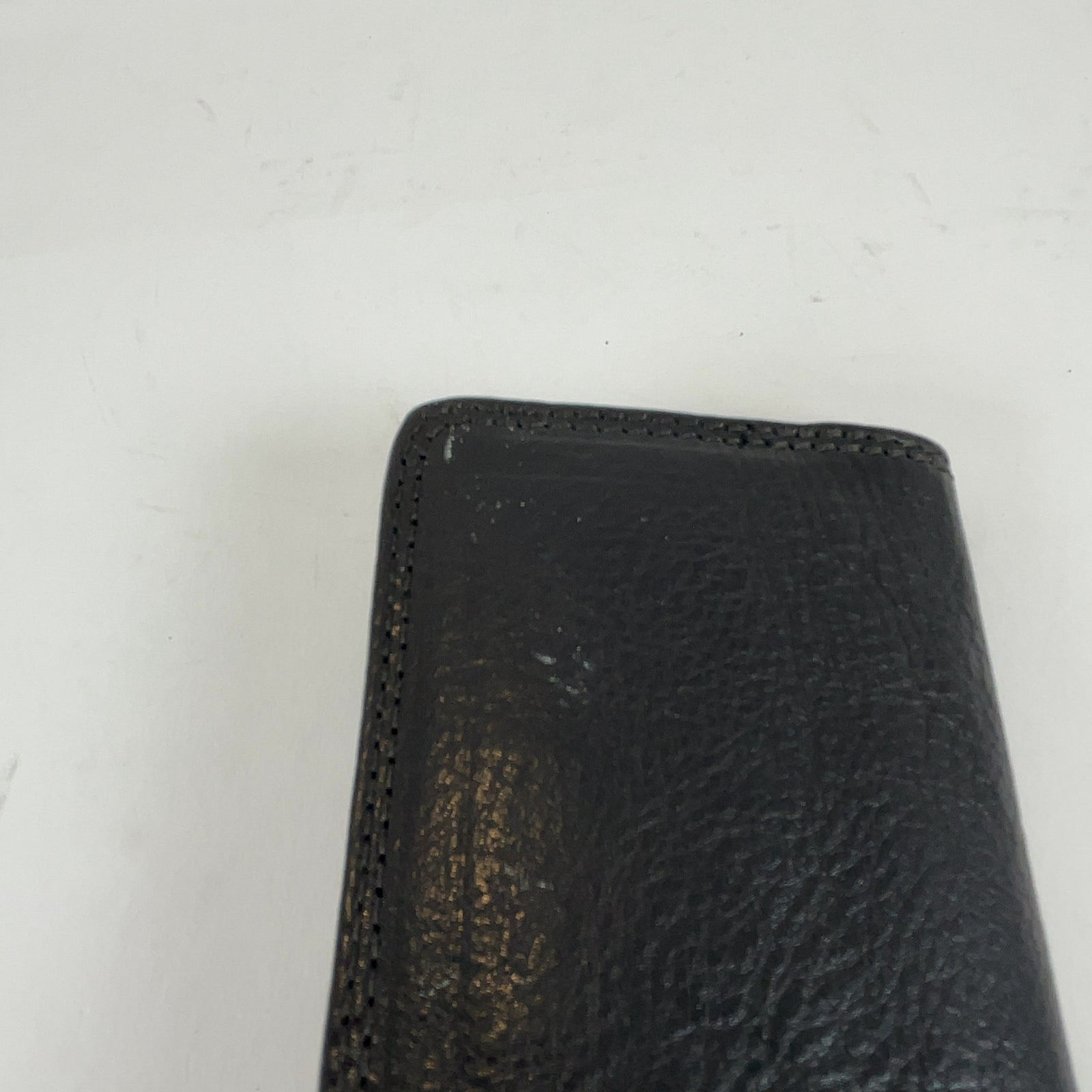 Chrome Hearts Leather Flip Card Holder