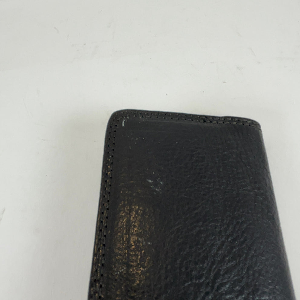 Chrome Hearts Leather Flip Card Holder