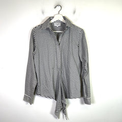 Chanel 2020 Striped Button-Up Shirt