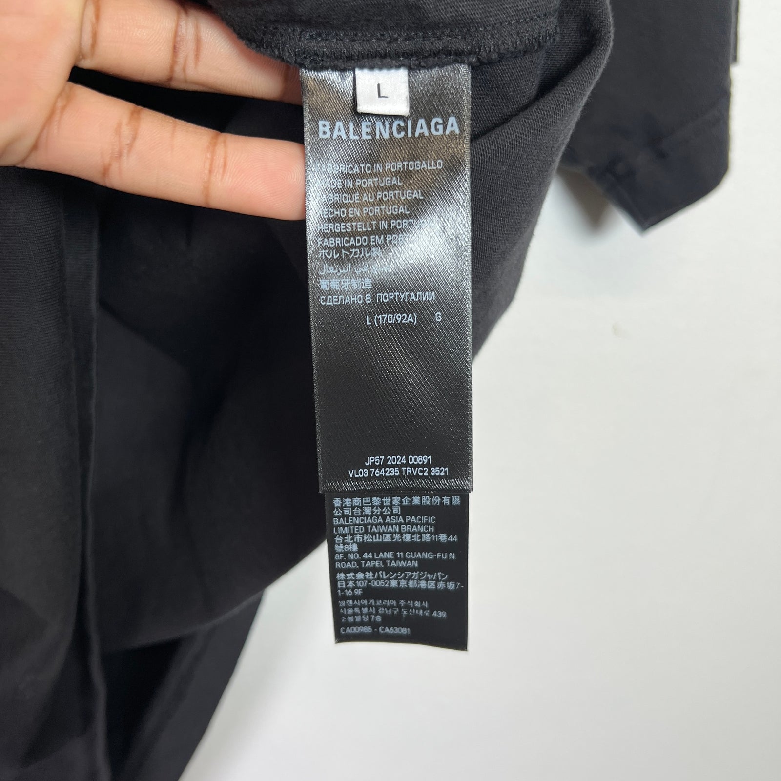 Balenciaga 'Loop Sports' Icon Logo T-Shirt