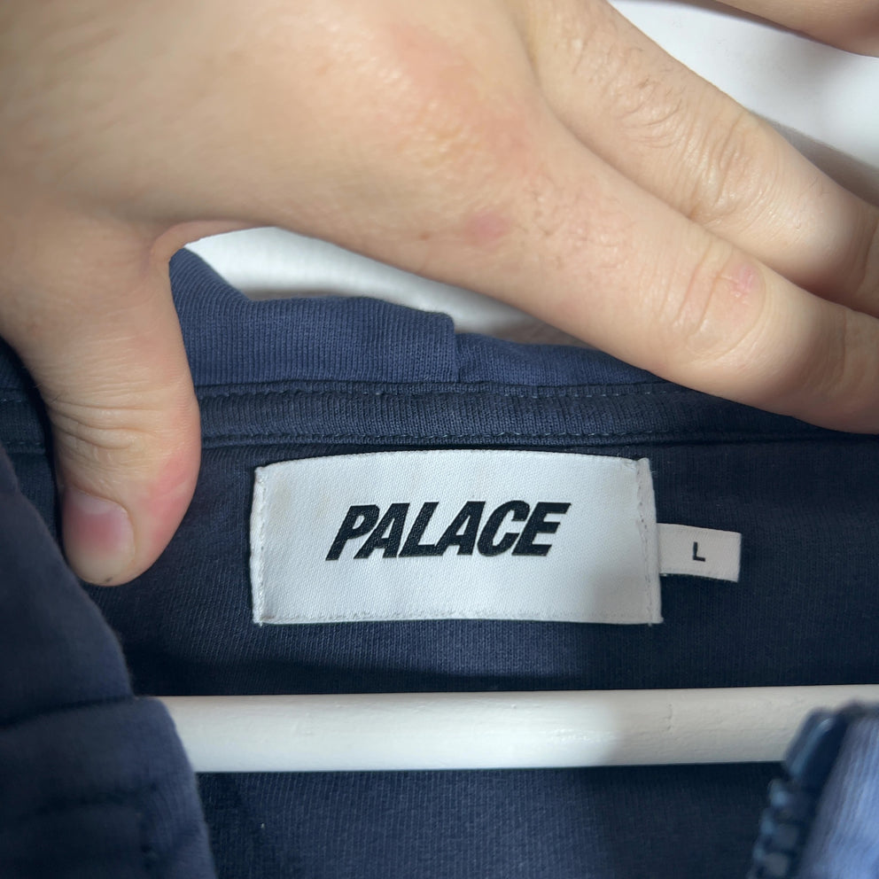 Palace 'P' Patch Zip-Up Hoodie