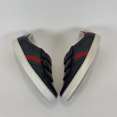 Gucci Velcro Ace Reflective Leather Lowtop Sneakers