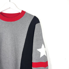 Givenchy SS17 Embroidered Star Patch Sweater
