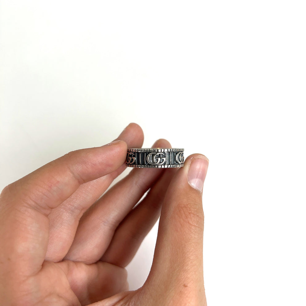 Gucci Marmont Wide Band Ring Jewelry