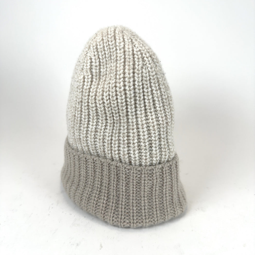 Chanel 'CC' Logo Cashmere Knit Beanie