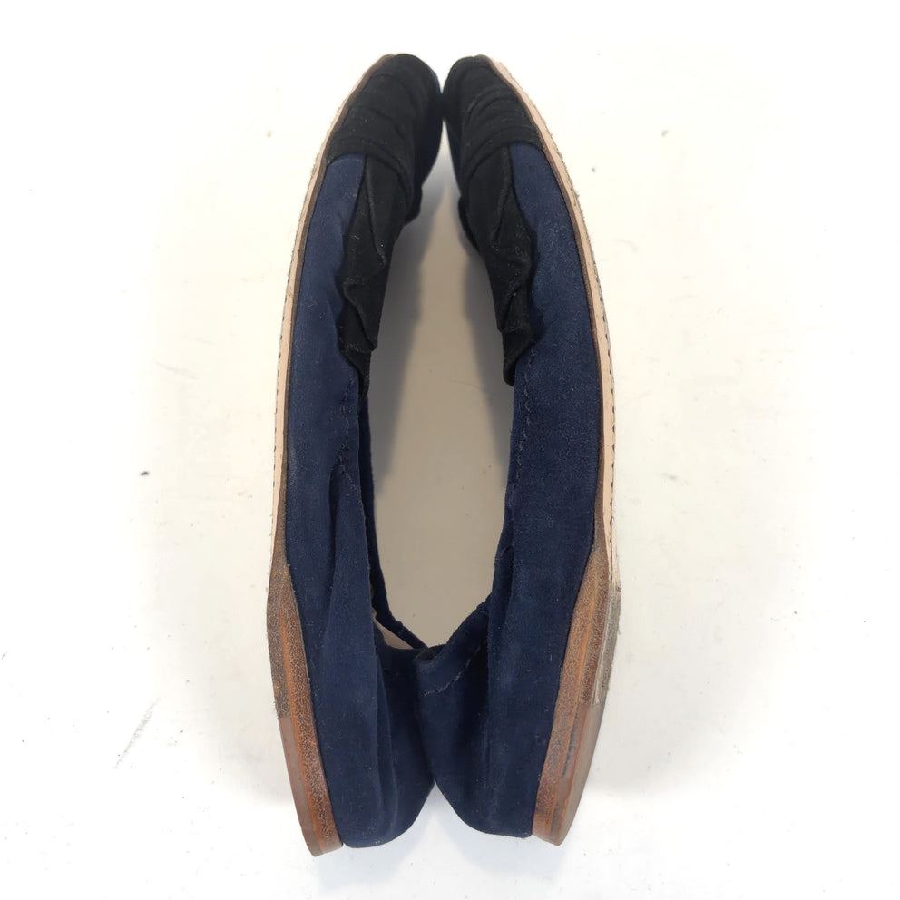 Miu Miu Navy Ballet Flats