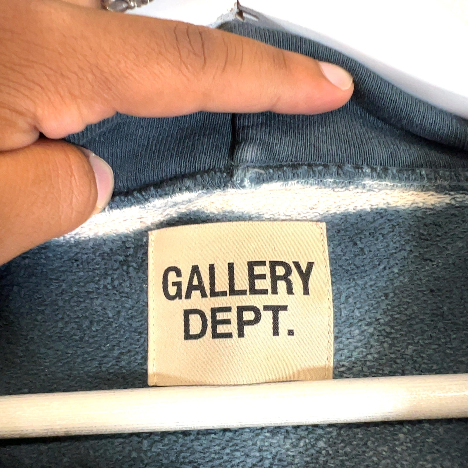 Gallery Dept Reversible French Logo Hoodie