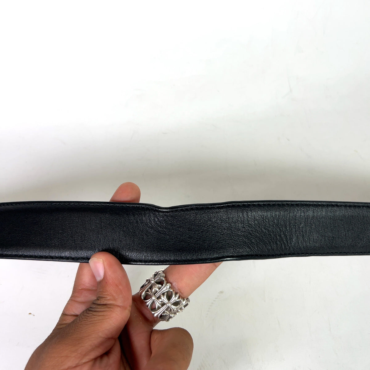 Gucci Interlocking G 1.5in Leather Belt