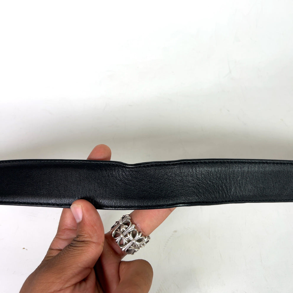 Gucci Interlocking G 1.5in Leather Belt