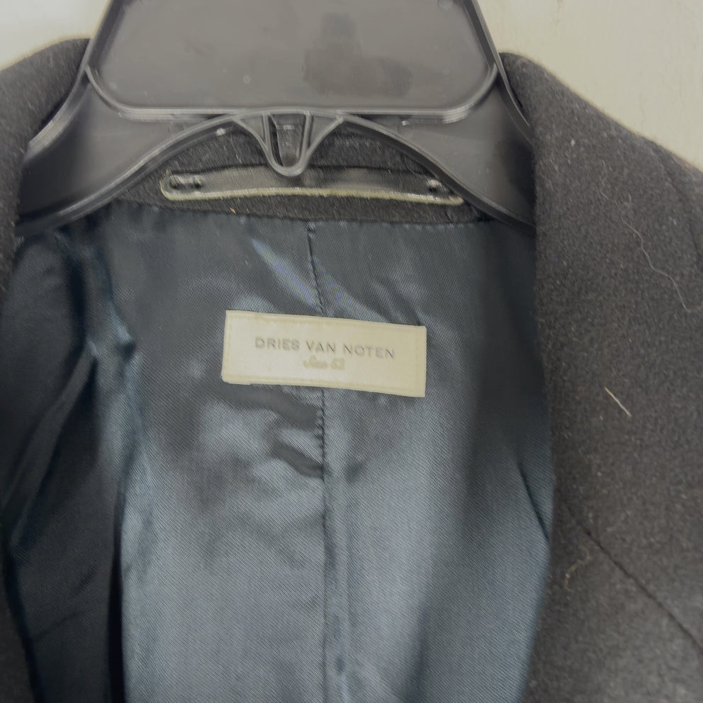 Dries Van Noten Wool Trench Coat