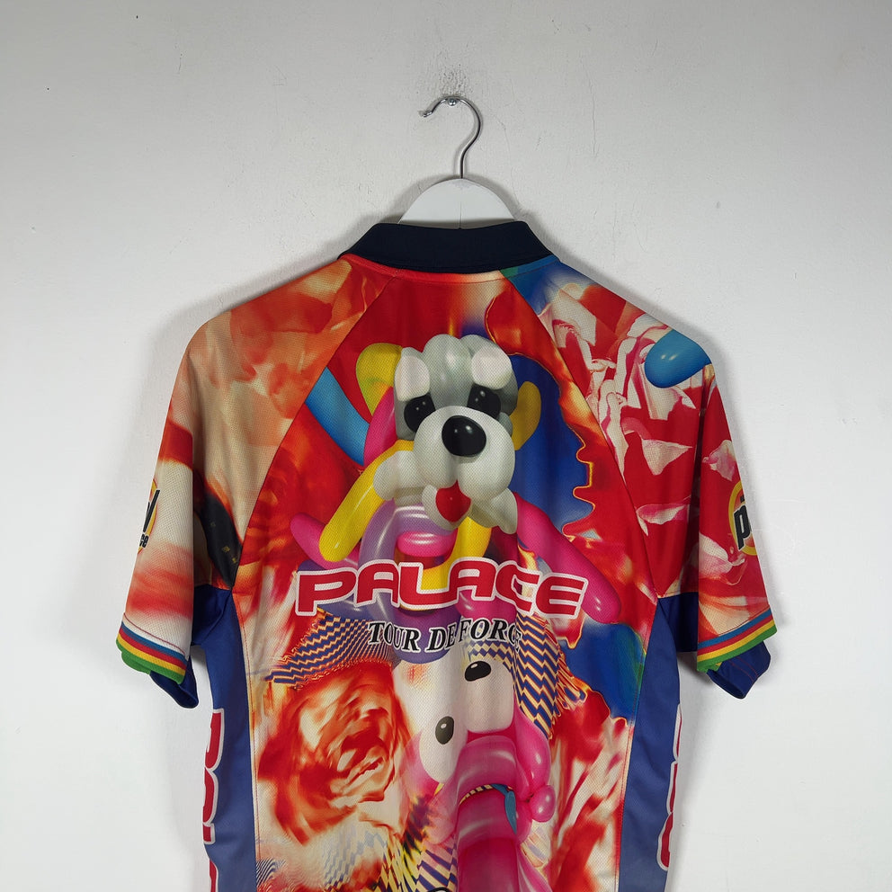 Palace 'Tour De Force' Multi-Graphic Polo Shirt