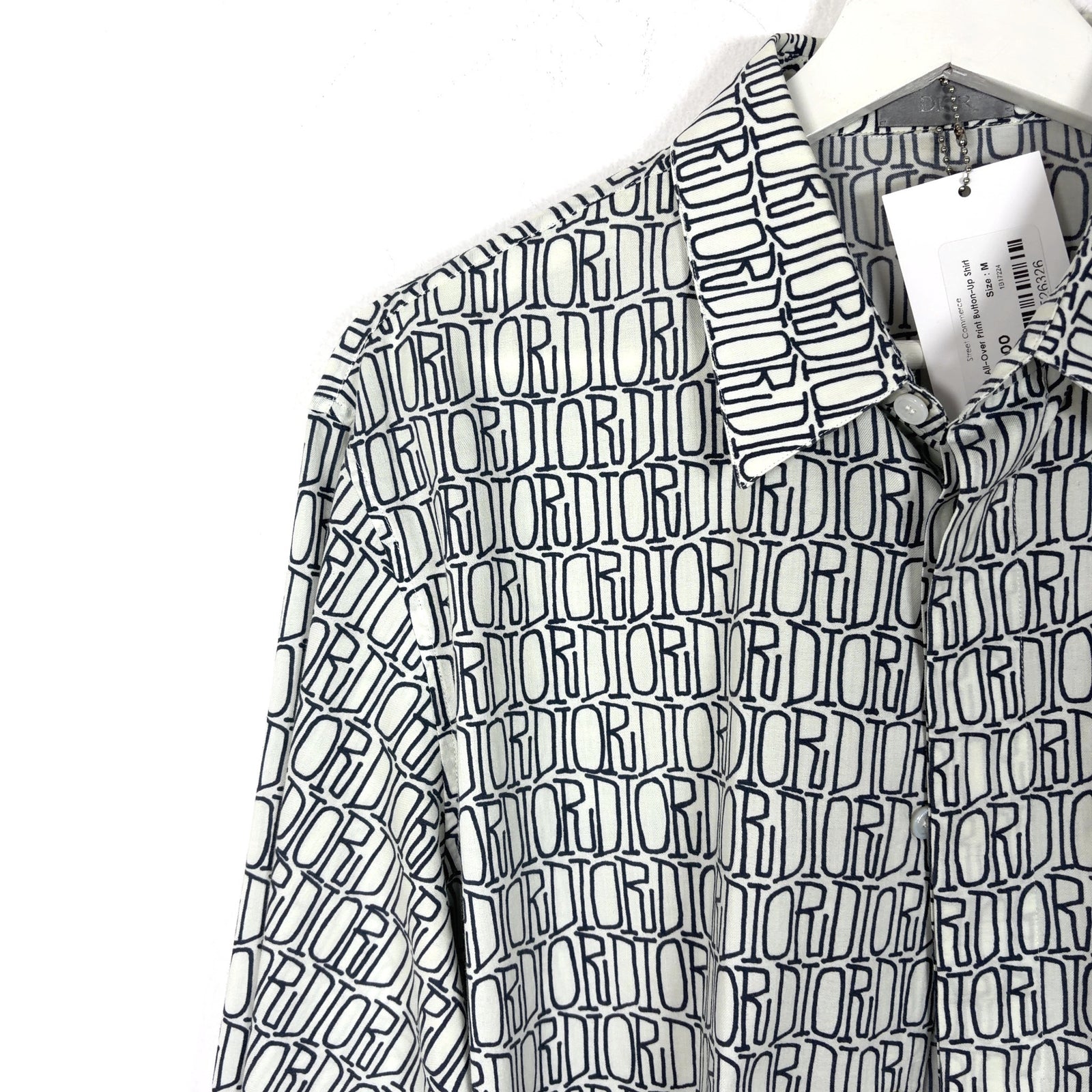 Dior All-Over Print Button-Up Shirt