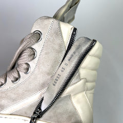 Rick Owens Suede Jumbolace Geoabaskets