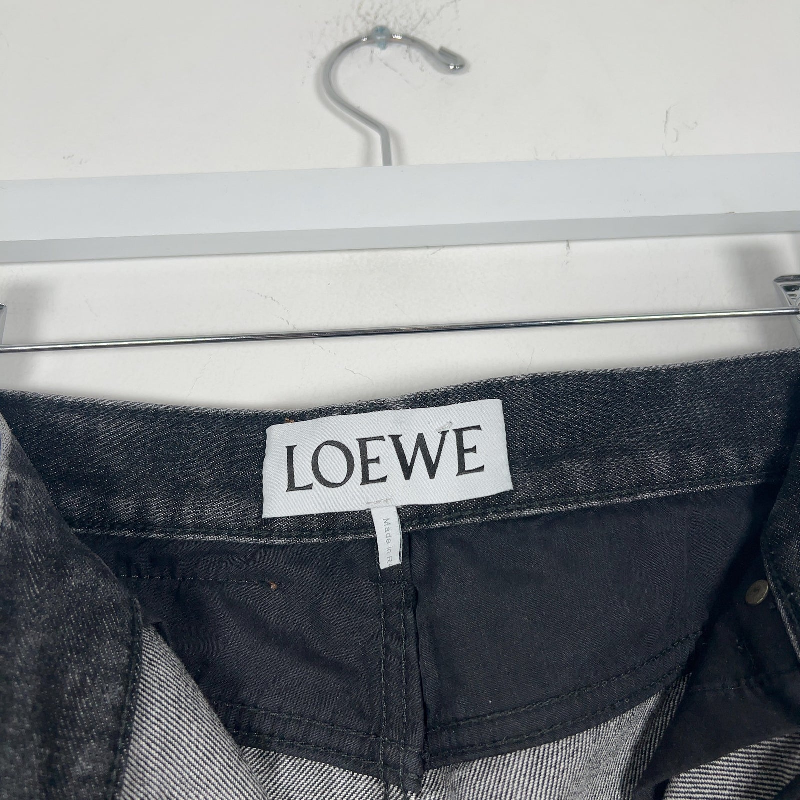 Loewe Anagram Pocket Washed Jeans