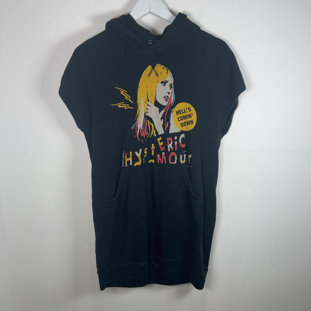 Hysteric Glamour Sleeveless Graphic Hoodie