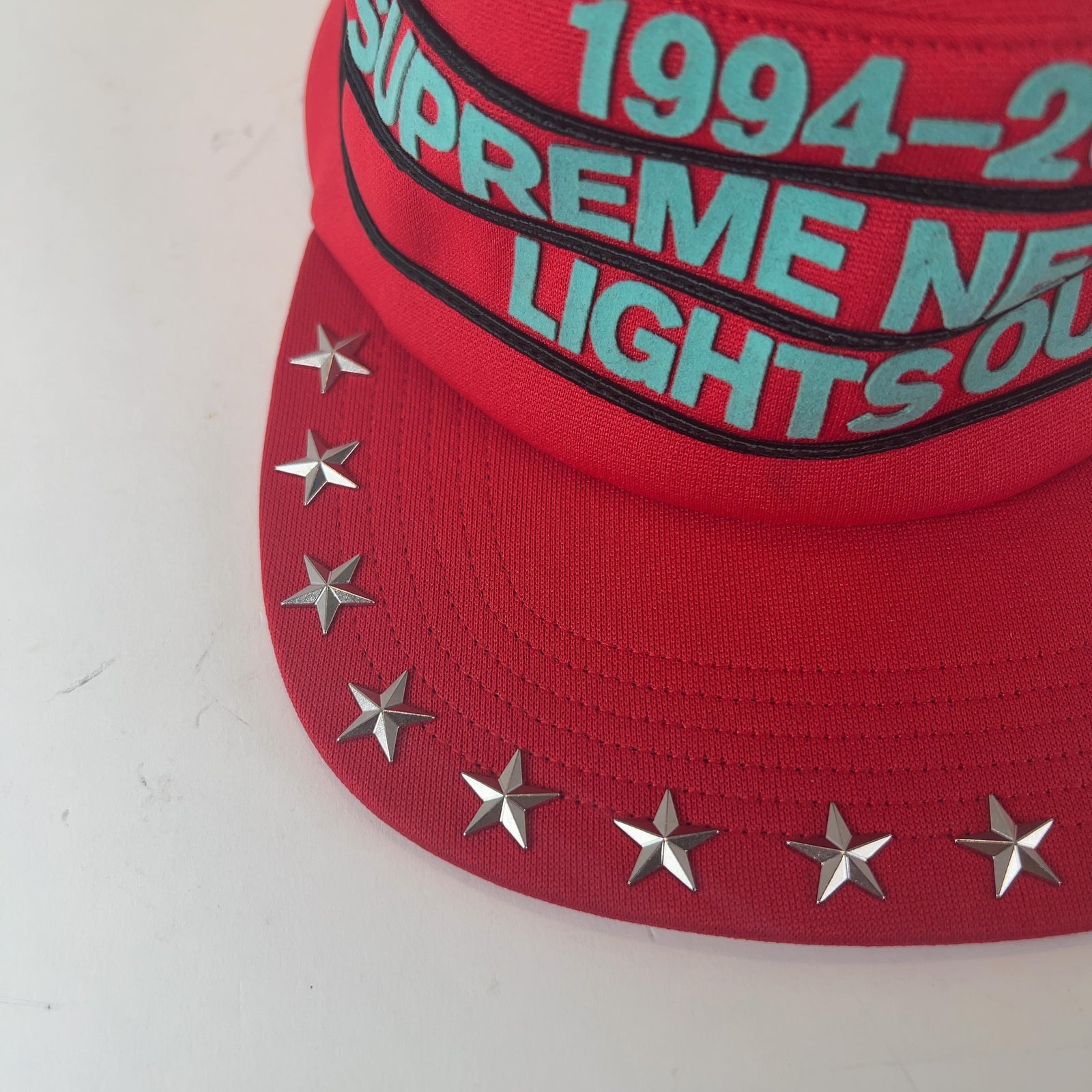 Supreme 'Lights Out' Star Studded Hat