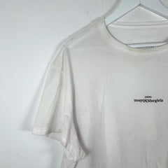 Maison Margiela Upside Down Embroidered Logo T-Shirt