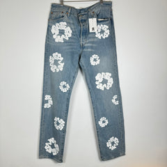 Denim Tears Lightwash Wreath Jeans Size 36