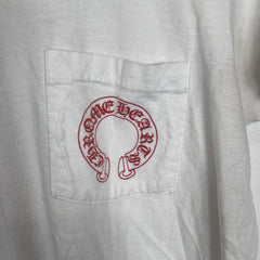 Chrome Hearts Red Logo T-Shirt Size S