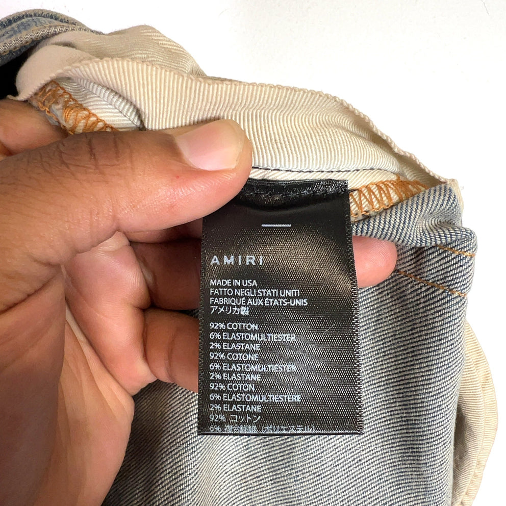 Amiri Clay Indigo Cherub Jeans