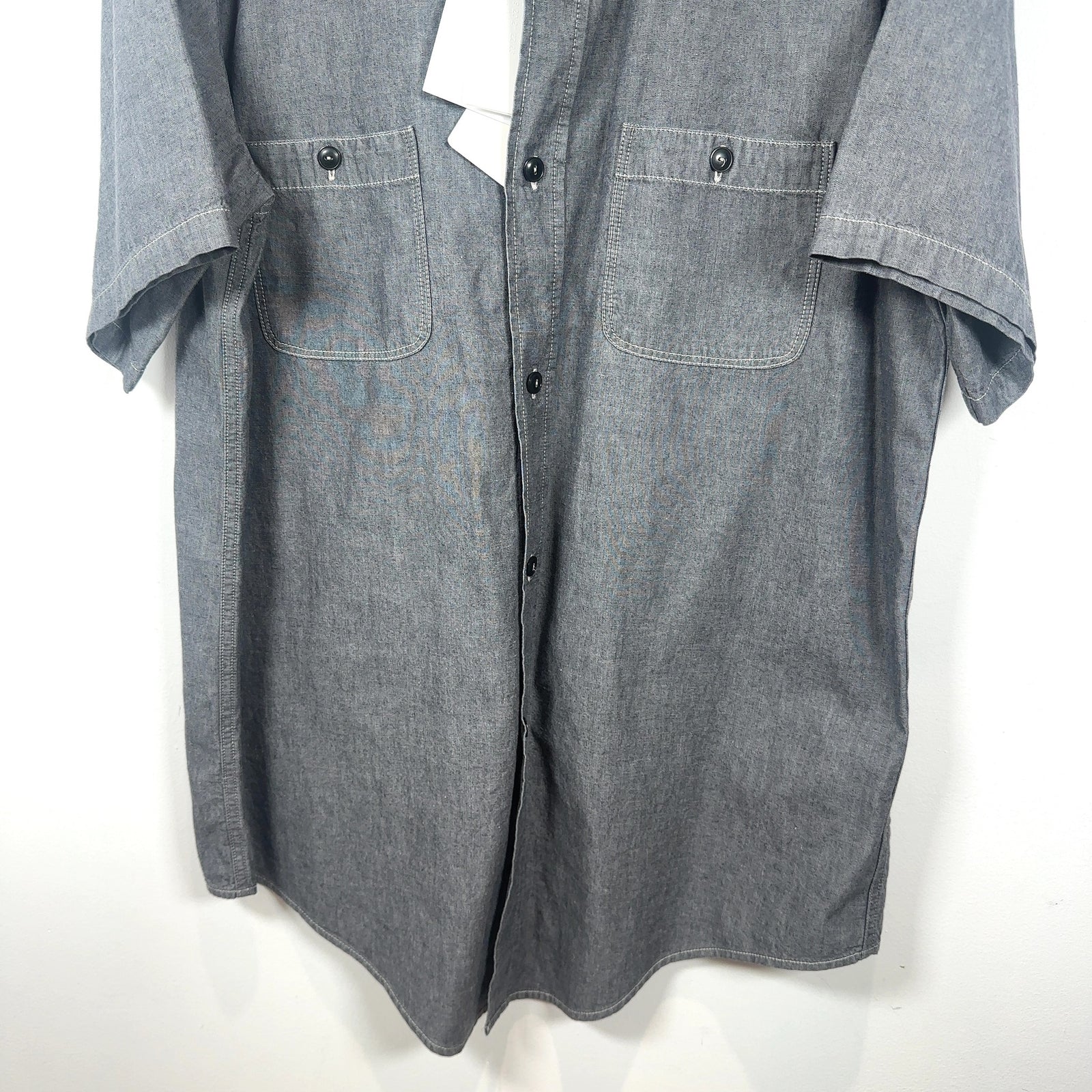 Maison Margiela Short-Sleeve Broadcloth Shirt