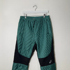 Kiko Kostadinov Asics Green Insulated Pants Size L