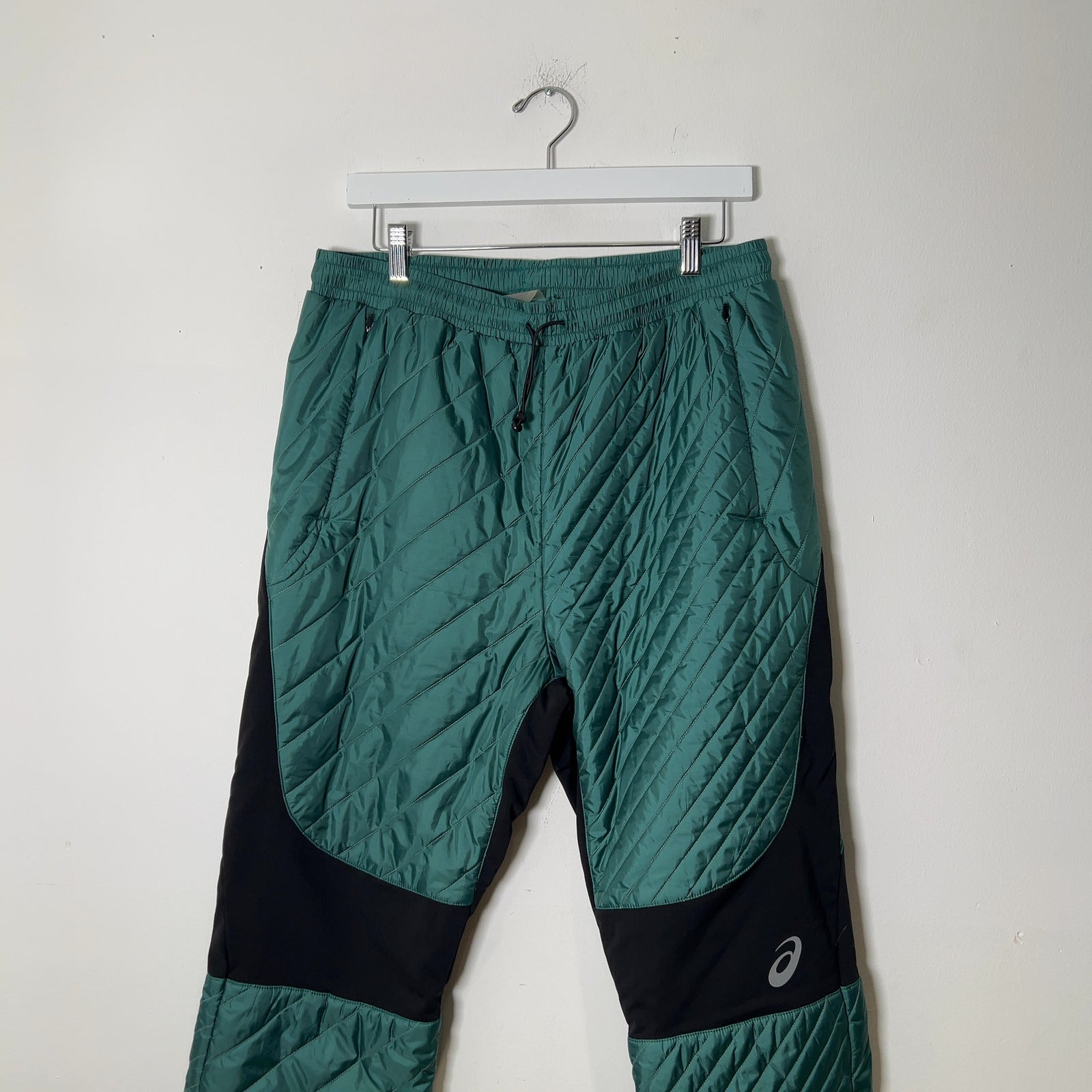 Kiko Kostadinov Asics Green Insulated Pants Size L