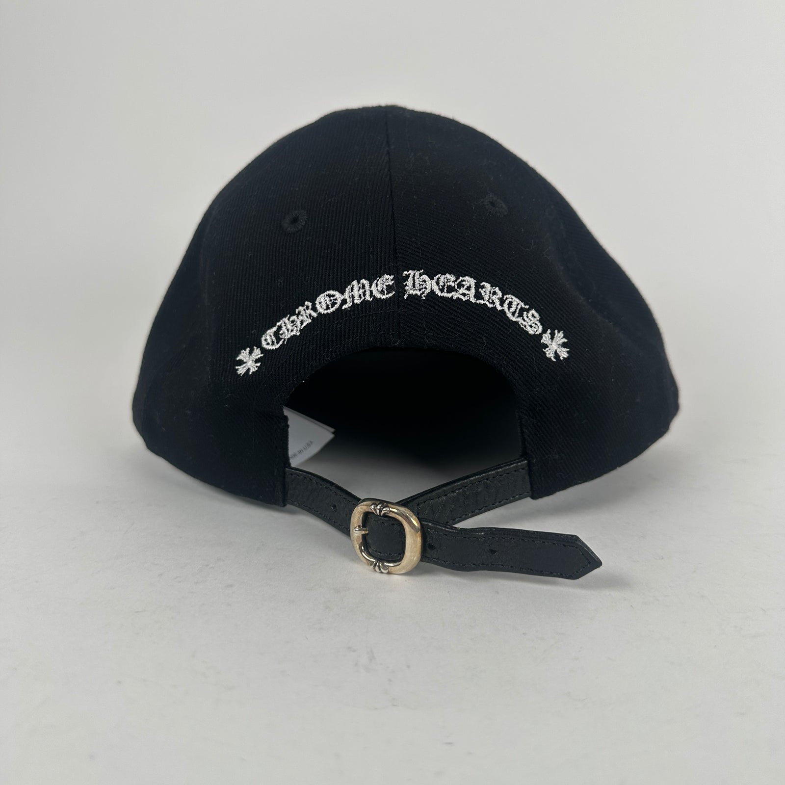 Chrome Hearts Matty Boy Lips Leather Strapback Hat