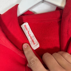 Walter Van Beirendonck Red Peace Hoodie Size L