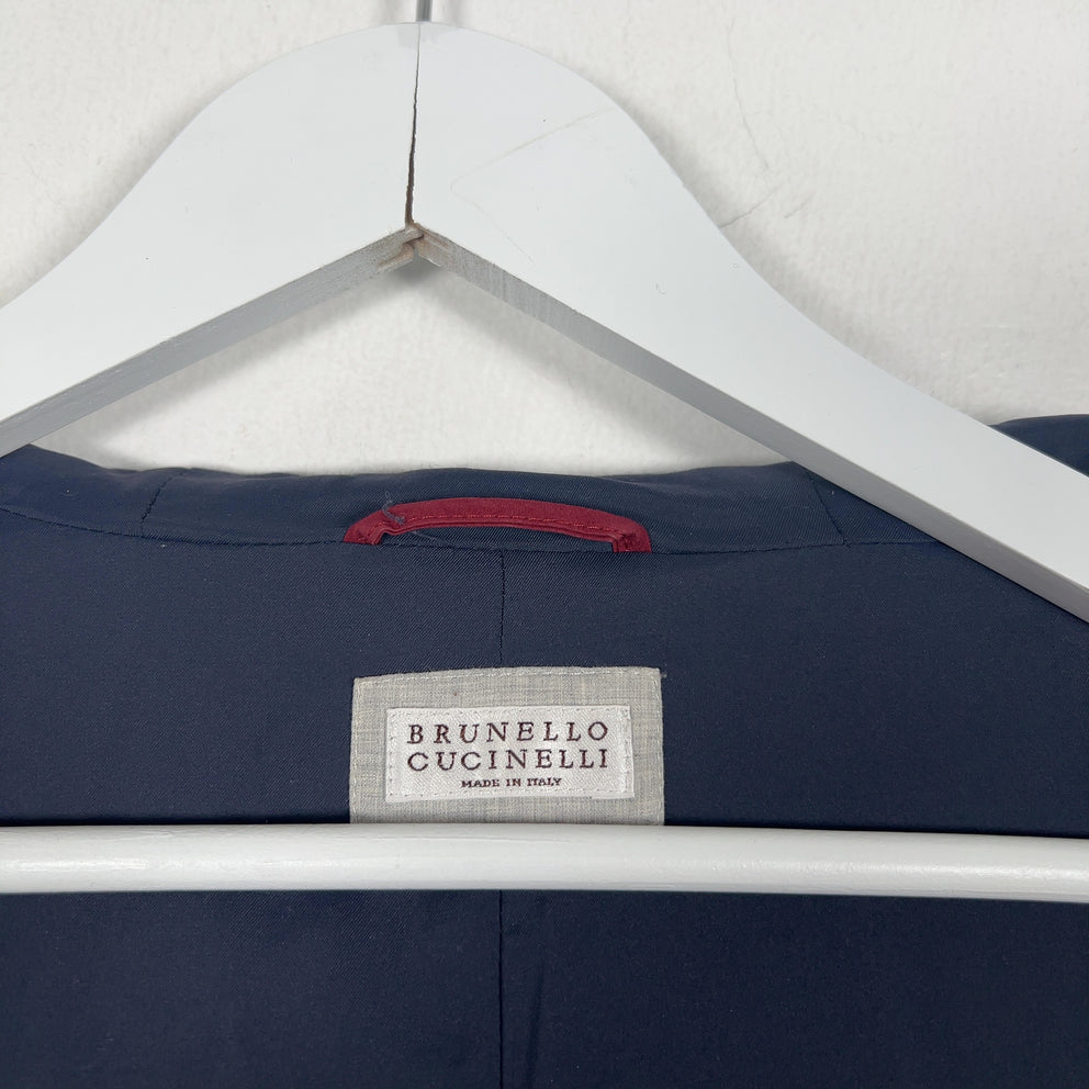 Brunello Cucinelli Cashmere Cargo Zip-Up Hoodie