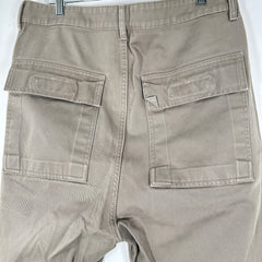Rick Owens DRKSHDW Chino Pants Size 34 Dust