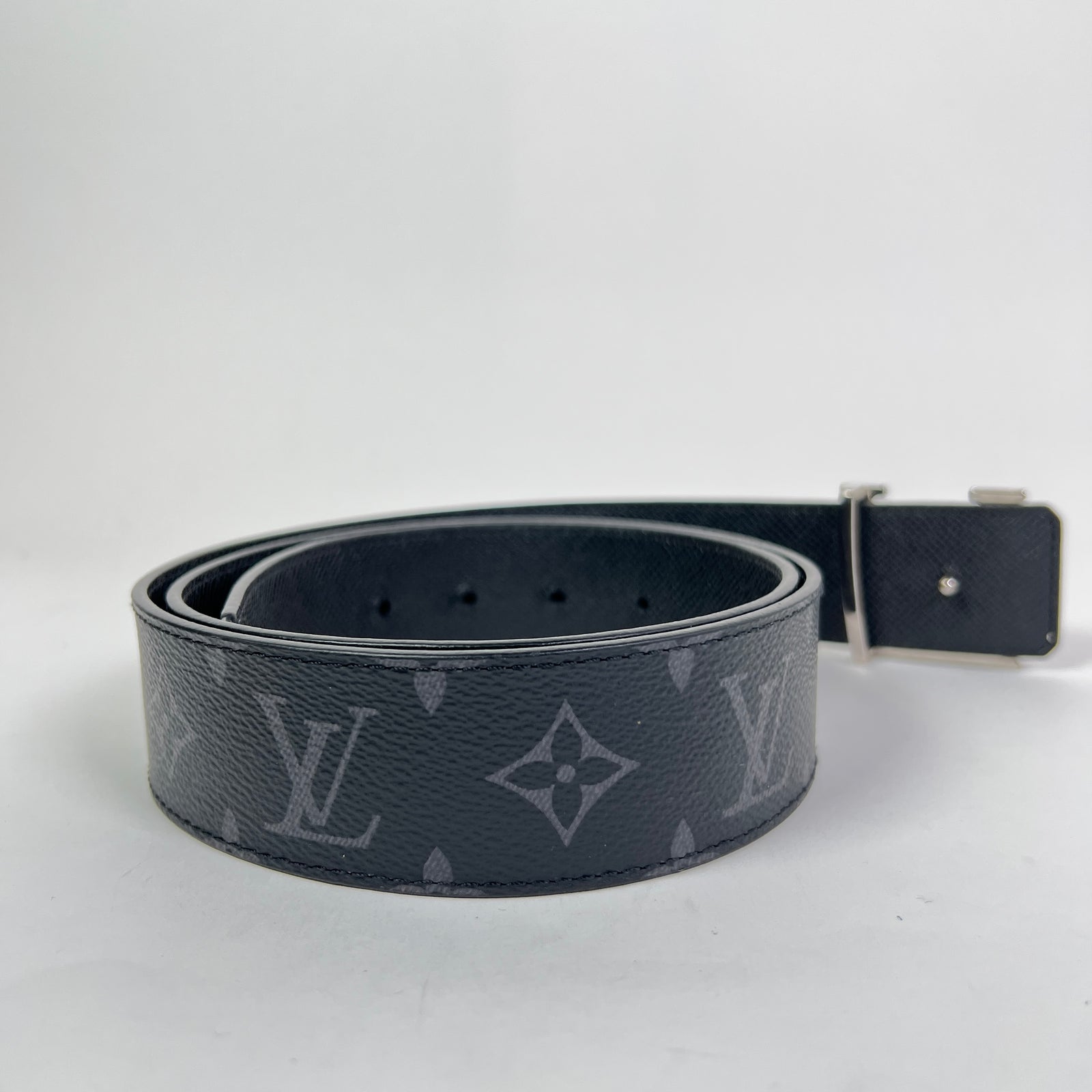 Louis Vuitton Taigarama Monogram LV Initiales Belt