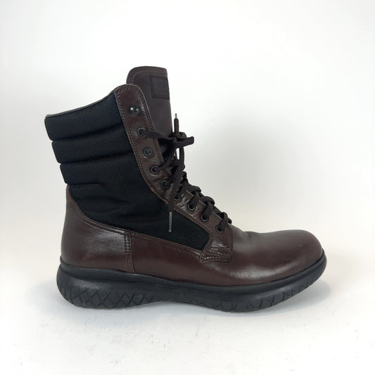 Prada Leather 'Cup' Hightop Sneakers