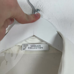 Versace Silk Floral Button-Up Shirt