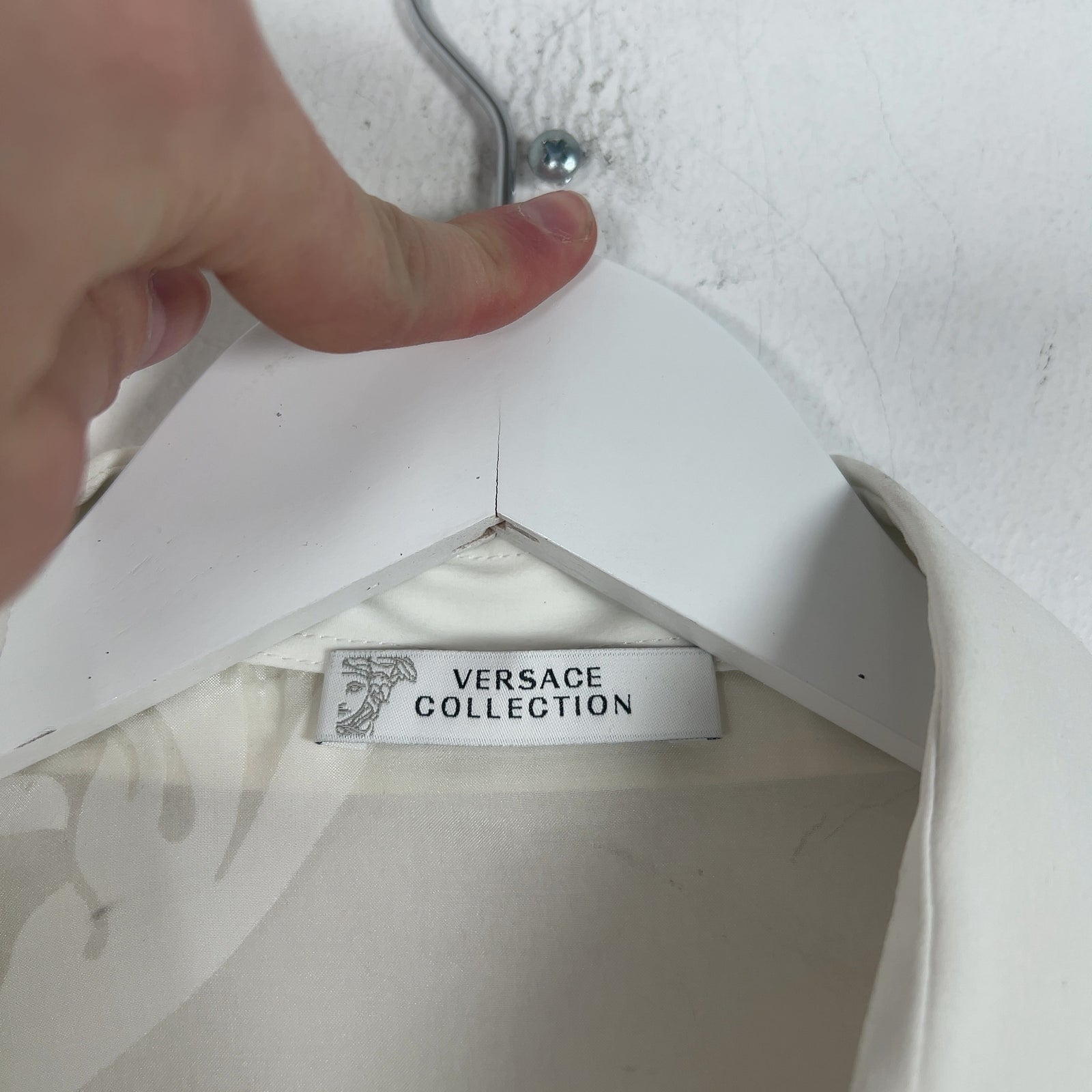 Versace Silk Floral Button-Up Shirt