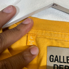 Gallery Dept Yellow Souvenir Tee Size L