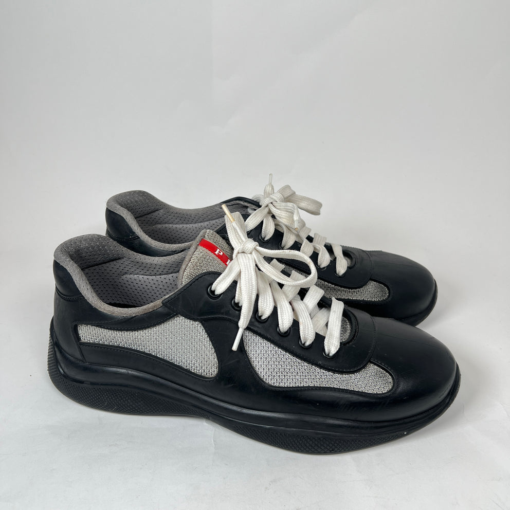 Prada Black Rubber America Cups Size 42