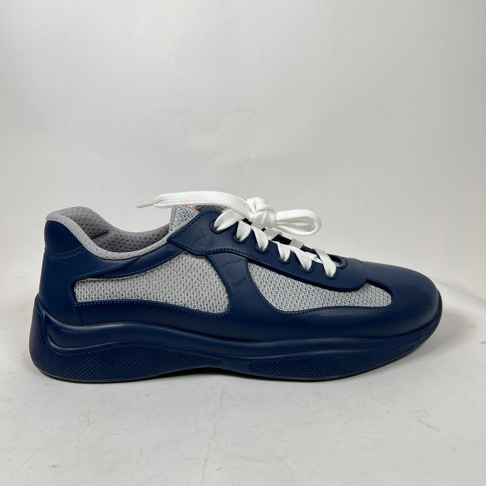 Prada Navy Rubber Cups Size 40