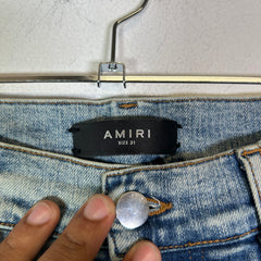 Amiri MX1 Iridescent Patch Lightwash Jeans