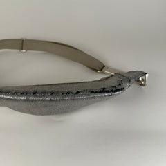 Rick Owens Waxed Metallic Belt Bag