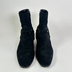 Saint Laurent Paris Suede Wyatt Boots