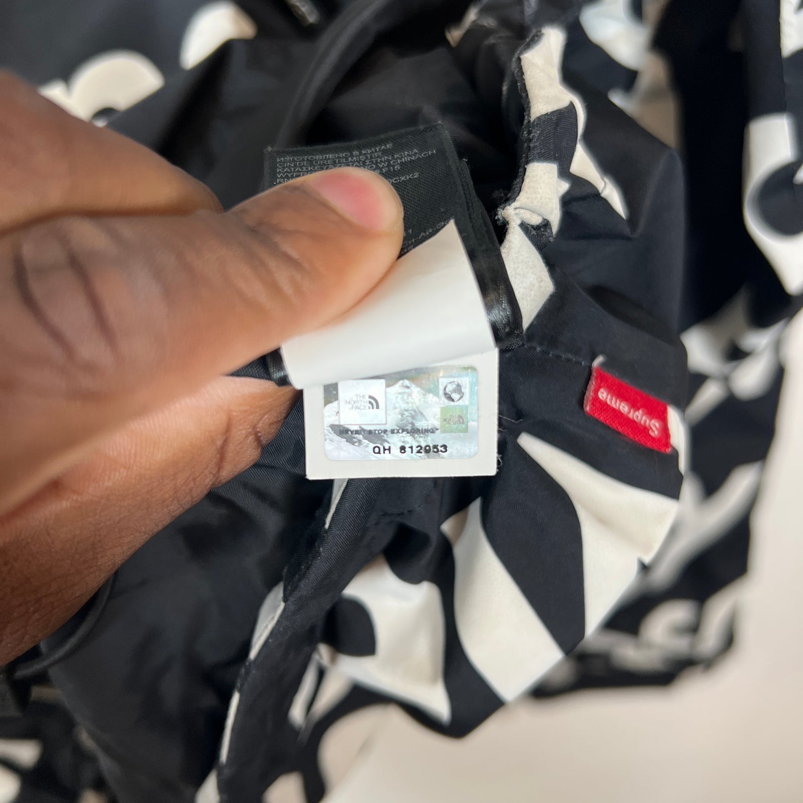 Supreme x The North Face Black By Any Means Necessary Mountain Jacket Size XL