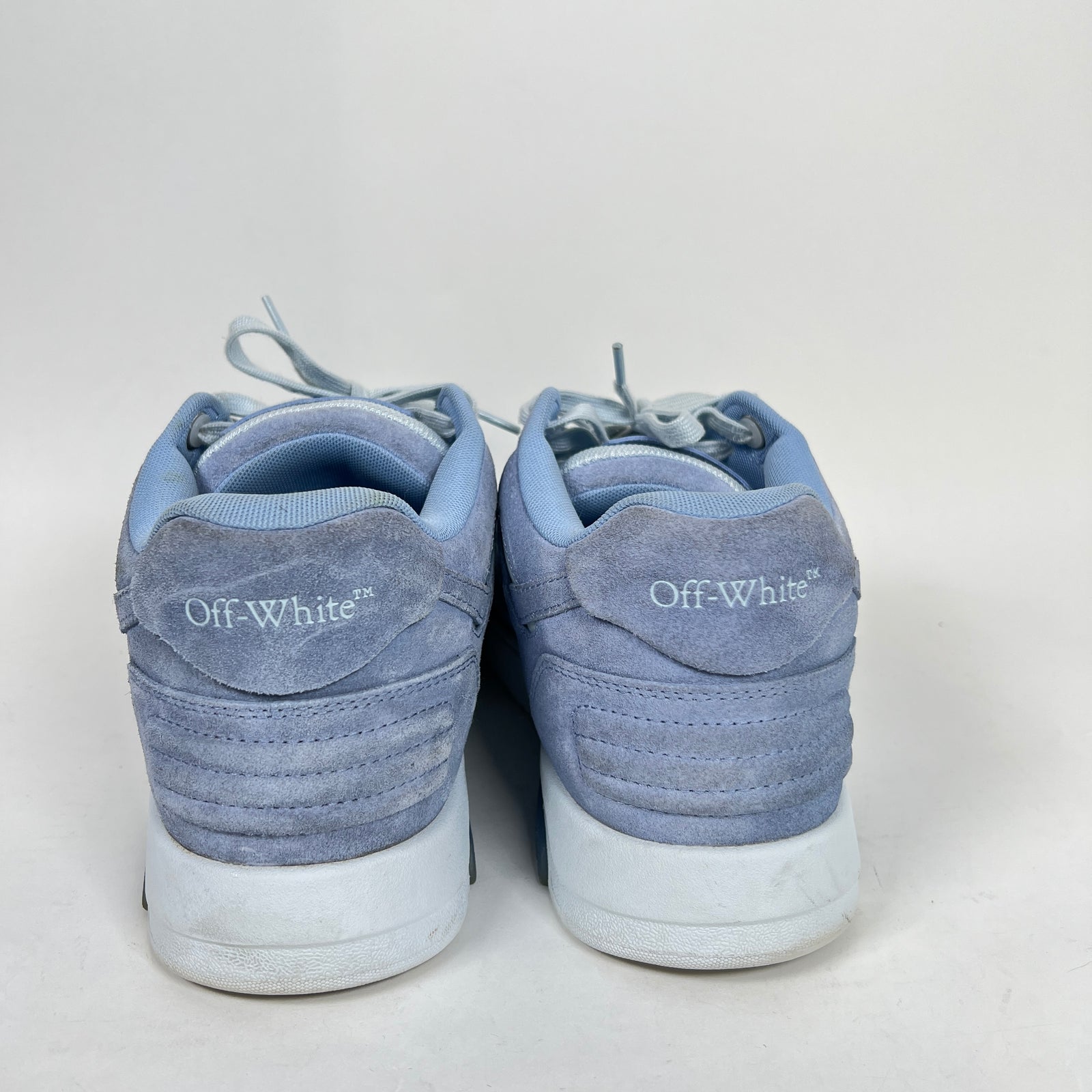 Off-White Blue Suede Out The Office Sneaker Size 44